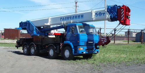 Аренда автокрана Галичанин КС-65713-1 50 тонн
