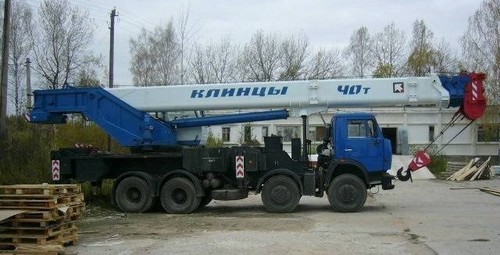 Аренда автокрана Клинцы КС-65719-1К 40 тонн